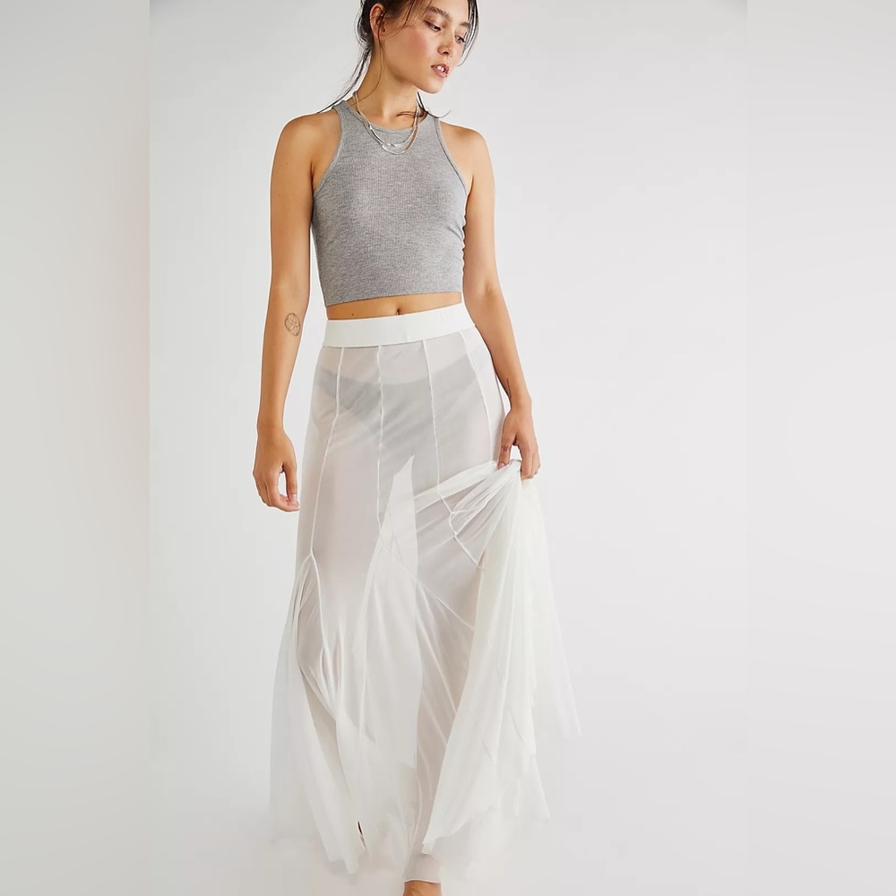 COPY - Free People Godet Girl Mesh 1/2 Slip